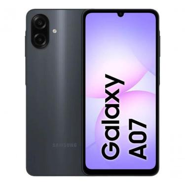 Imagem de Smartphone Samsung Galaxy A07 128GB Tela 6.7" Android 15 Preto