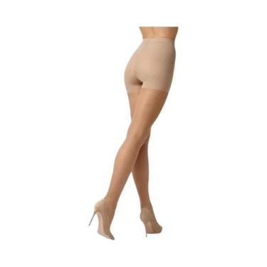 Imagem de Meias-calças Femininas 40D De Nylon Transparente Com Cós De Compressão