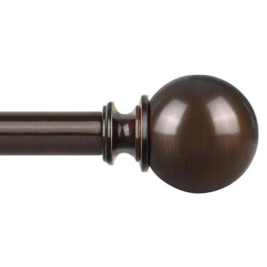 Imagem de Varão de cortina KAMANINA Long 168 a 305 cm Bronze Heavy Duty