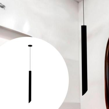 Imagem de Luminaria De Teto Pendente Tubo Chanfrado 50cm Led 3w Bivolt - Tangeri