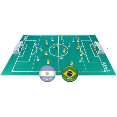 Imagem de Futebol De Botao Club 2 Brasil X Argentina - GULLIVER