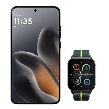 Imagem de Kit Motorola Edge 70 Fusion 256GB 5G 12GB RAM com Moto Watch Fit GPS