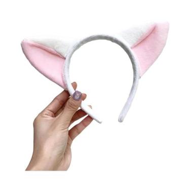 Imagem de Tiara De Veludo Com Desenho De Raposa Para Mulheres, Acessório De Cabe