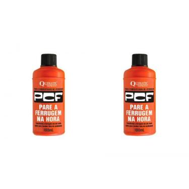 Imagem de Kit C/2 - Convertedor De Ferrugem Pcf 100Ml - Tapmatic