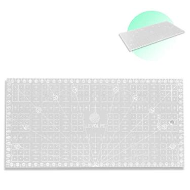 Imagem de Régua De Corte Para Patchwork Scrapbook 15x30cm Acrílico