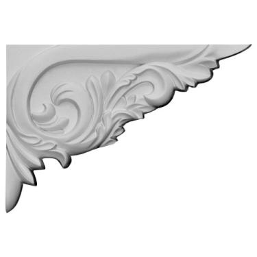 Imagem de Ekena Millwork Suporte de escada Tyrone SB08X05TY-R, direita, 21,5 cm L x 14,7 cm A x 15,8 cm D, preparado