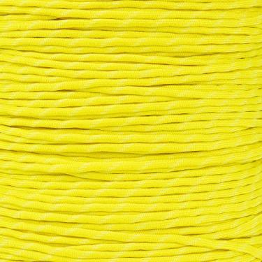Imagem de PARACORD PLANET Traçadores que brilham no escuro 250 kg Paracord/paraquedas – Tipo III 250 kg resistência à tração para cabo (traçadores de brilho amarelo neon, 30 m)