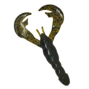 Imagem de Strike King Iscas RGCRW-175 Rage Tail Craw Soft Lure, 10 cm de comprimento do corpo, safira de abóbora verde, por 7