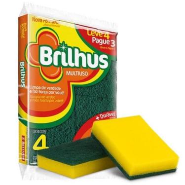 Imagem de Esponja Brilhus Dupla Face L4p3