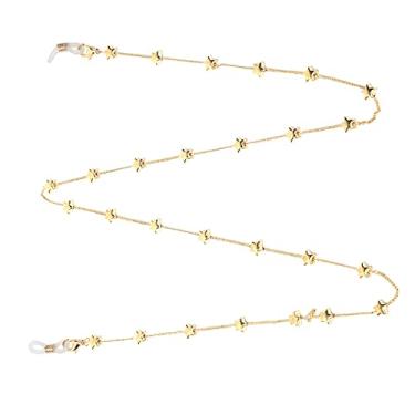 Imagem de Retentor de óculos, corrente de óculos de sol universal com corrente de abafador de boca, 70 cm para escritório, passeios para escola, casa