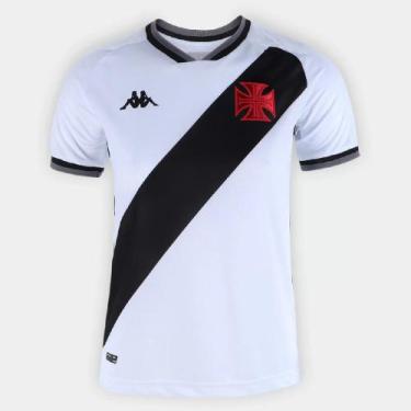 Imagem de Camiseta Kappa Vasco Ii 2021 S/N Masculina - Branca