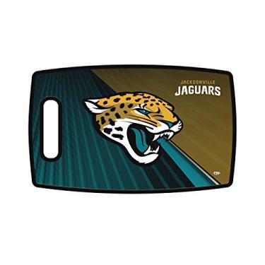 Imagem de Tábua de corte grande Sports Vault NFL Jacksonville Jaguars, 36,8 cm x 23 cm