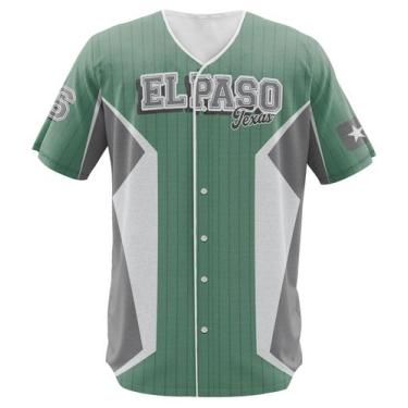 Imagem de Camisa Jersey El Paso Beisebol Baseball Modelo 29 - Winn Fashion
