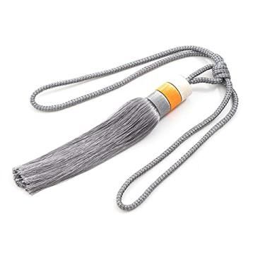 Imagem de Suportes de cortina Bola pendurada com borla Bola pendurada com cortina de vento minimalista, acessórios de gravatas, T14,4 pcs