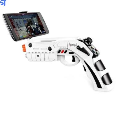 Imagem de Controle Gamer Ípega ar Gaming Gunf Suporte Para Smartphone Android e ios Bluethooth Carregador Tipo Micro Usb- H'maston