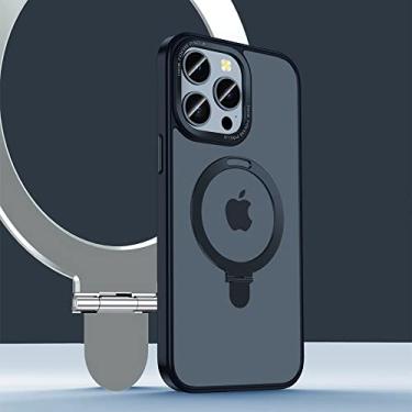 Imagem de Magnético para iPhone14 13Pro Max capa para celular com suporte anti-queda com tudo incluído capa para celular, T1, para iPhone XR