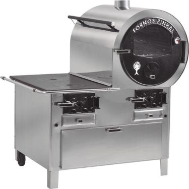 Imagem de Forno Acoplado Inox Com Caixa E Isolação Fornos Pinhal