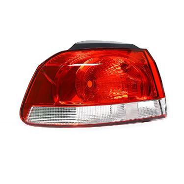 Imagem de JESYMBX Para VW Golf Mk6 Golf 6 Hatchback 2010-2013 Luz traseira traseira reversa lâmpada traseira lâmpada traseira traseira substituição luz traseira traseira traseira esquerda