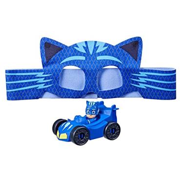 Imagem de PJ Masks Veículo Felinomóvel e Máscara para Crianças a Partir de 3 Anos - Menino Gato - F4597 - Hasbro