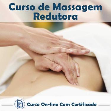 Imagem de Curso online em videoaula sobre Massagem Redutora com Certificado + 2 brindes