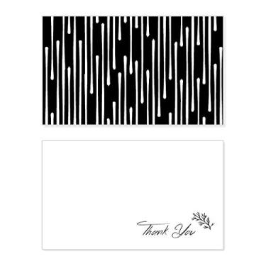 Imagem de Drip Line Art Grain Ilustration Pattern Thank You Card Birthday Paper Greeting Wedding Repreciation