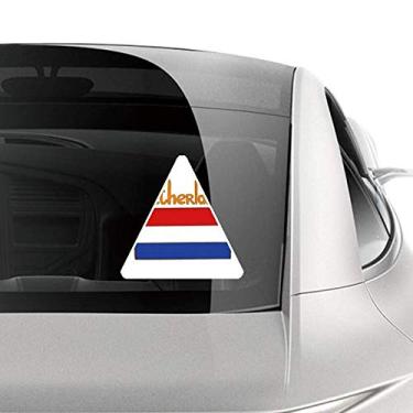 Imagem de DIYthinker Adesivo de carro com estampa de bandeira nacional da Holanda para motocicleta e bicicleta