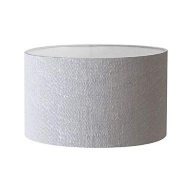 Imagem de Cúpula Abajur Cilíndrica Cp-8024 Ø50x25cm Rustico Cinza