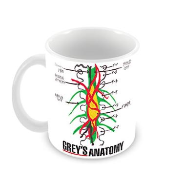 Imagem de Artgeek Caneca Greys Anatomy Tumor 325ml Cerâmica Moderno Ilustração de Greys Anatomy