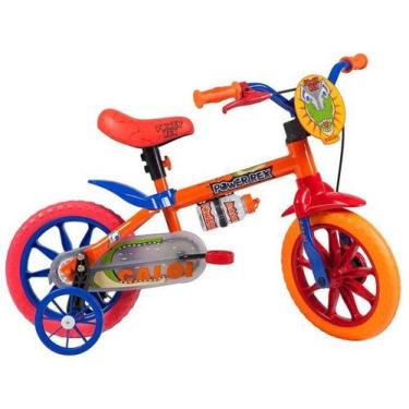 Imagem de Bicicleta Infantil Aro 12 Caloi Power Rex 1 Marcha - Com Rodinhas