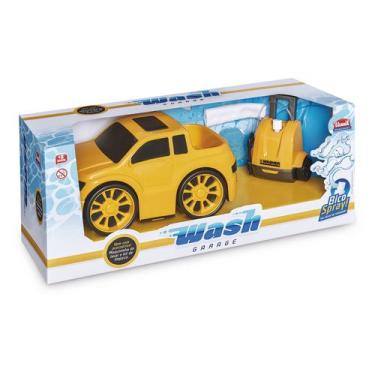 Imagem de Brinquedo Wash Garage Pick-Up Lava Seu Carro - Usual Brinquedos