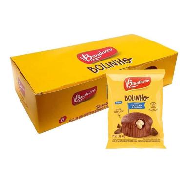 Imagem de Bolinho Bauducco 16 Mini Bolo 40G Chocolate E Baunilha