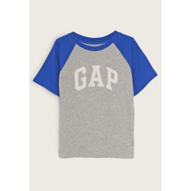 Imagem de Infantil - Camiseta GAP Color Block Cinza GAP 627659 menino