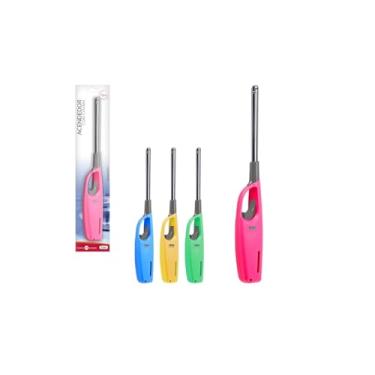 Imagem de Art House Acendedor de Fogão com Chama - Alumínio ou Aço Inoxidável - Cores Sortidas