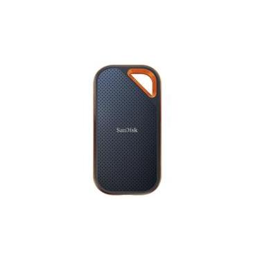 Imagem de SSD Externo Portátil SanDisk Extreme PRO, 4TB, USB 3.1, Leitura: 2.000 MB/s, Gravação: 2.000 MB/s, Preto e Laranja - SDSSDE81-4T00-G25