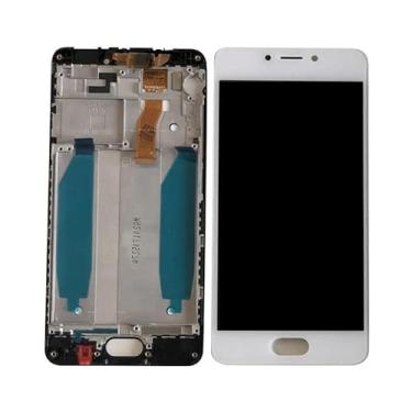 Imagem de SHOWGOOD Tela LCD de 5 polegadas para Meizu MA5 M5C M710H + moldura digitalizadora para painel sensível ao toque para Meizu A5 M5C (preto com moldura)