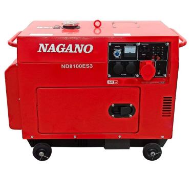 Imagem de Gerador de Energia a Diesel 8kva Trifásico 110v/220v Silenciado Partida Elétrica