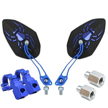 Imagem de Nakazawa Espelhos de bicicleta espelho retrovisor de guiador, espelhos de bicicleta para guidão, 2 pacotes, espelhos de bicicleta para bicicleta elétrica, mountain bike, bicicleta off-road
