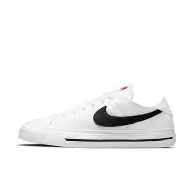 Imagem de Nike Tênis de ginástica masculino Court Legacy, Branco e preto, 7.5