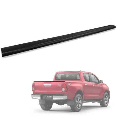 Imagem de Protetor de Borda Hilux 2016 a 2024 Tampa Traseira Bepo