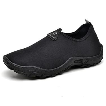 Imagem de Sapatilha Aquatica Tenis Hibrido Neoprene Pesca Esporte Aquatico (41, preto)