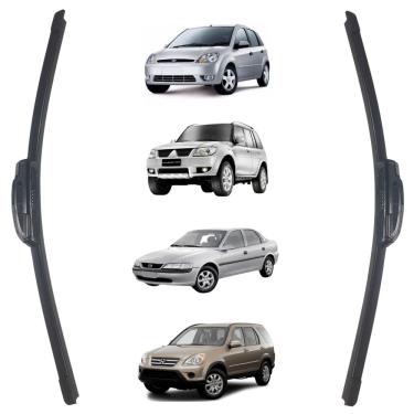 Imagem de Par Palheta Aerofit Dianteira Bosch Chevrolet Tracker 2001 A 2008