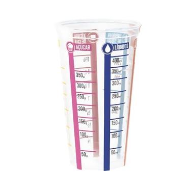 Imagem de Copo Medidor de Ingredientes Medidas Graduado 500ML Grande