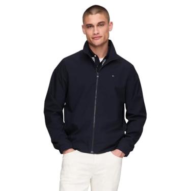 Imagem de Tommy Hilfiger Jaqueta masculina leve com bandeira, Céu do deserto, XGG