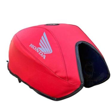 Imagem de Capa De Tanque Moto Cg 160 Start 2016 Ate 2024 Vermelha/Azul/Preta/Cin