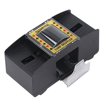 Imagem de Embaralhador Automático de Pôquer, Embaralhador Elétrico de Cartas de Cassino, Máquina de Embaralhar Cartas de Jogo de Tabuleiro