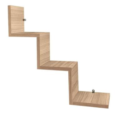 Imagem de Prateleira Nicho Para Quarto Sala P/ Livro Decoração Scala - FA Marcen