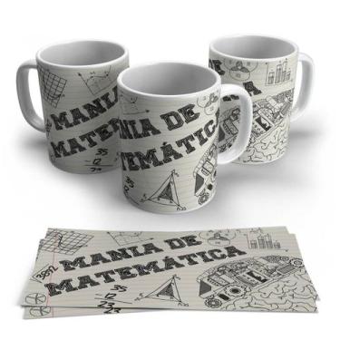 Imagem de Canecas de Porcelana Branca Personalizadas Profissões Matematica - Est