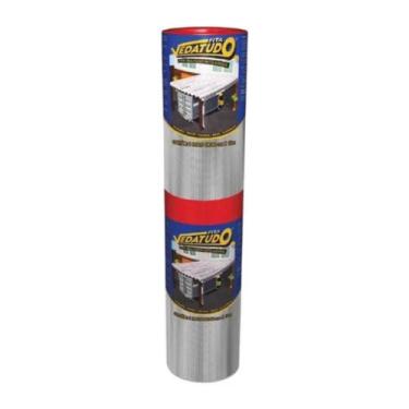 Imagem de Fita Manta Asfáltica Auto Adesiva Aluminizada 60 Cm X 10 Mt - Vedatudo