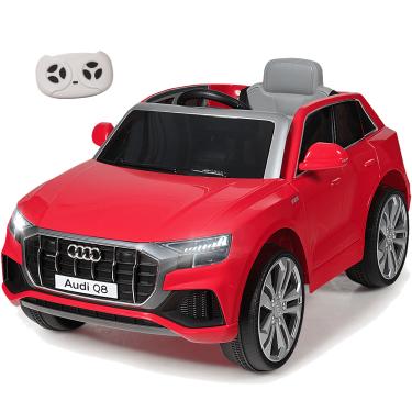 Imagem de Carro Eletrico Zippy Toys Audi Q8 12V Controle Remoto Vermelho