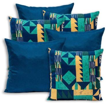 Imagem de Kit 6 Capas de Almofada c/ Zíper 40x40cm Gorgurinho - RAFALORO, FORMAS
